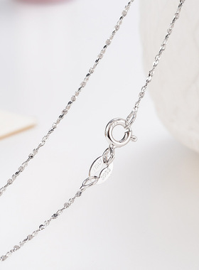 新款加长款链子无吊坠项链女锁骨