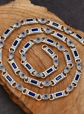 新品新款项链土耳其风镶石唐草纹