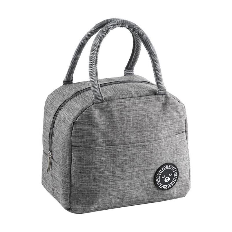 Portable Lunch Bag New Thermal Insulated Lunch Box Tote Cool - 图3