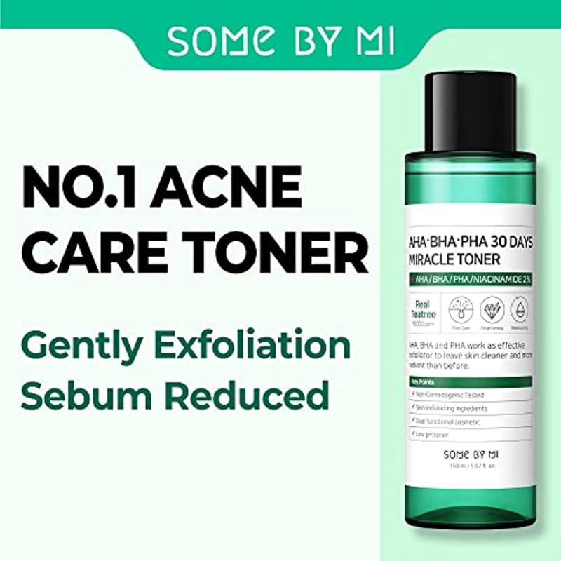 Somebym AHA BHA PHA 30 Days Magic Toner Removes Acne Blackhe - 图0