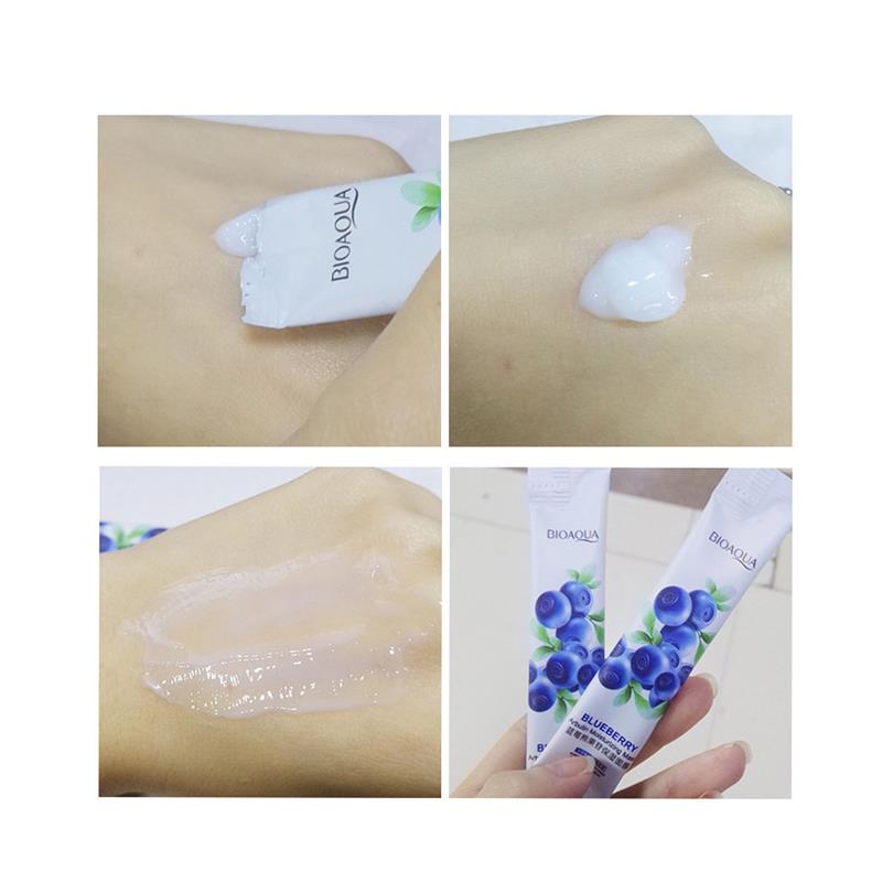 10Pcs Moisturizing Blueberry Sleeping Mask Skin Care Oil Con - 图3