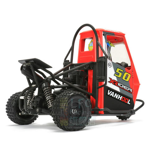 X-Rider火鸟嘟嘟KIT RTR 1/8遥控车电动三轮摩托车竞速RC模型MOTO - 图0