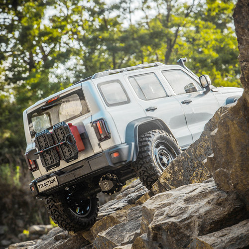 雷神KM 1/8坦克300竞技版仿真RC遥控模型攀爬车四驱越野差速锁 - 图1