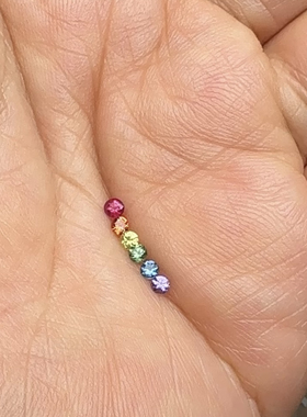 红蓝宝祖母绿宝石彩色宝石首饰费用定制专用链接