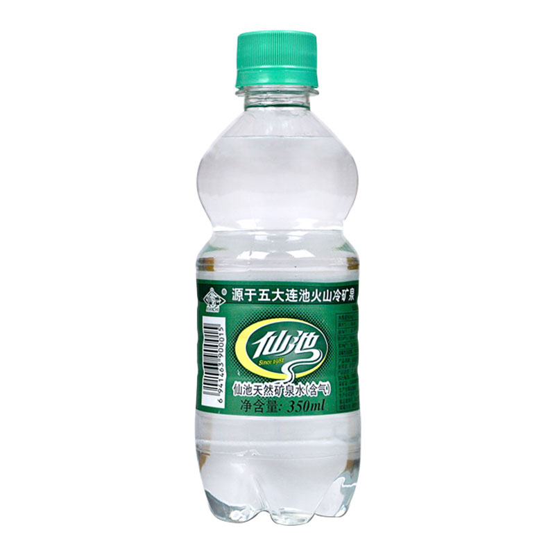 五大连池仙池矿泉水天然含气泡非苏打水火山冷矿泉350ml*20塑料瓶 - 图3