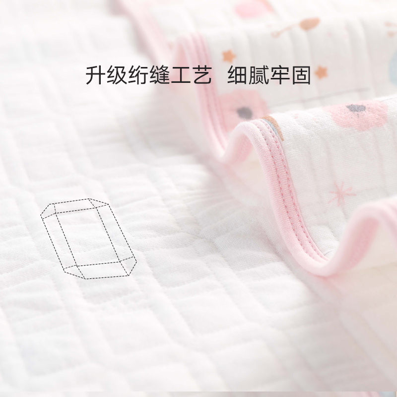 gbhome旗舰店gb好孩子婴儿被子宝宝空调加大夏凉盖被四季通用幼儿园儿童薄被0