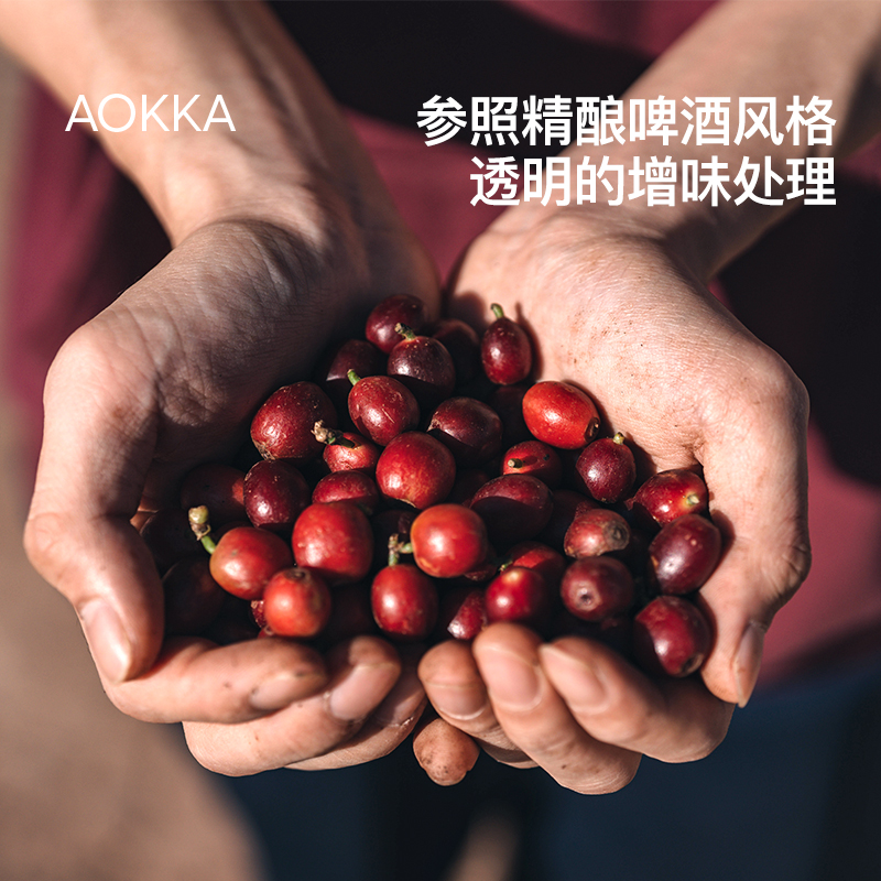 AOKKA云南小茉莉3.0咖啡豆 新鲜烘焙咖啡粉 增味处理手冲单品咖啡