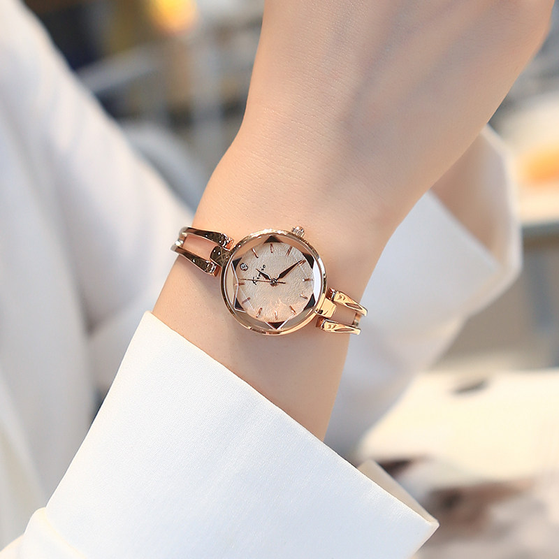 金米欧小众链条手表女小复古风表盘 金米欧惠朋国产腕表