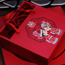 Joy Sugar Box Creativity Great Joy Candy Empty Box Pull-out Chinese Style Hand Joe Accommodate Candy Gift Box Suast Gift Box