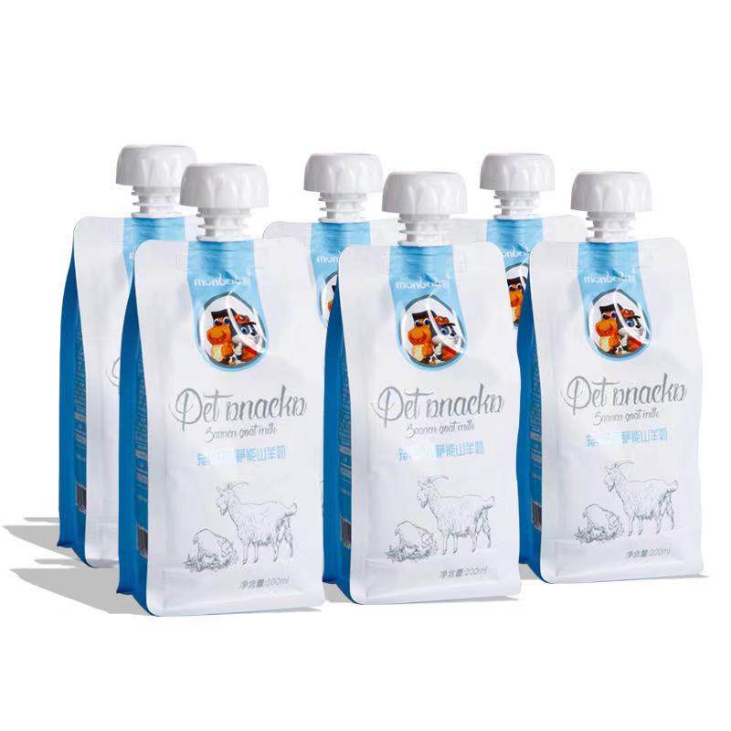 蒙贝宠物萨能山羊奶200ml*6 狗猫专用喝的营养羊奶零食幼犬幼猫粉,淘宝优惠券,粉丝福利购,淘宝优惠卷