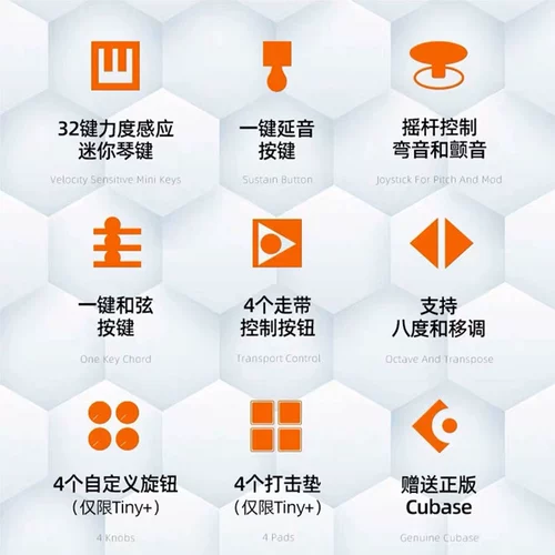 Apple, маленькая портативная клавиатура, ударные инструменты, контроллер, 32 клавиш