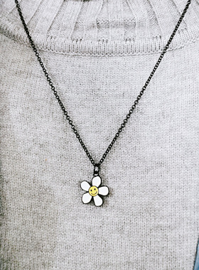 ins日韩泫雅太阳花项链