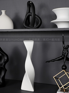 北欧书房电视柜装饰摆件