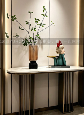 样板间客厅玄关电视柜装饰摆件