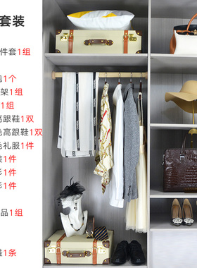 衣帽间装饰品摆件衣柜道具摆设