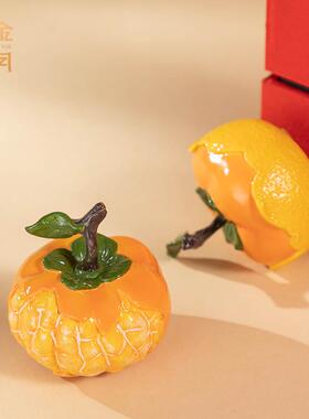 福气满满铜金岁月黄铜摆件