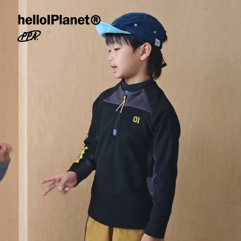 现ppapa 赛车风保暖秋冬绒面拼色立领运动服儿童长袖卫衣1013155,淘宝优惠券,粉丝福利购,淘宝优惠卷