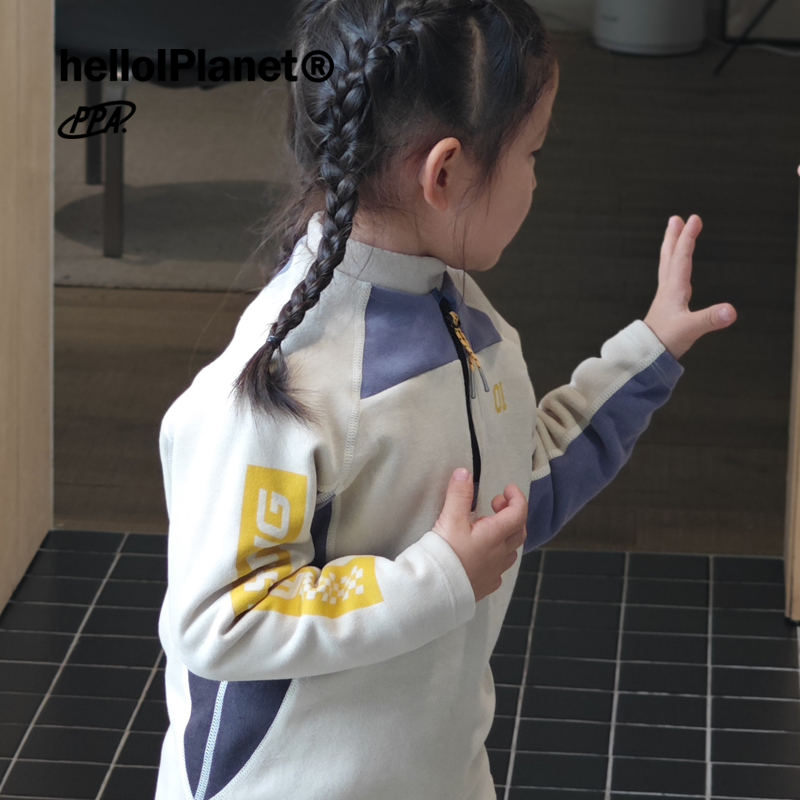 现ppapa 赛车风保暖秋冬绒面拼色立领运动服儿童长袖卫衣1013155,淘宝优惠券,粉丝福利购,淘宝优惠卷