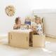 Children's table and chair set multifunctional toys for eating and writing