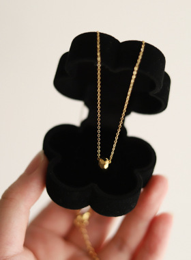 时来运转镭射球锁骨链