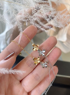 简约手链桂花闺蜜款撞色金银