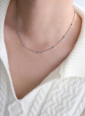 尼泊尔风项链芮苼钛钢镀金