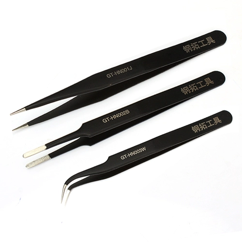 Du Zi Полигональная нержавеющая сталь смущение Gunzi's Bird's Gnest Tool Precision Antistatic Electric Cover Tool Nie Zi