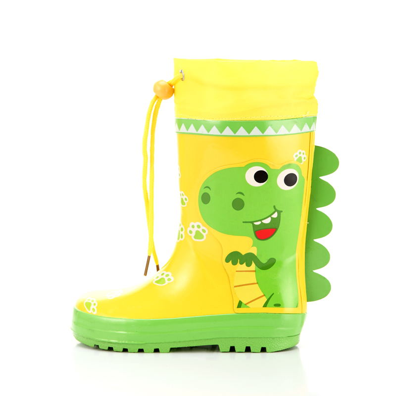 girls dinosaur rain boots