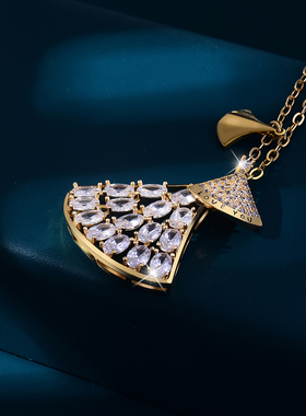 毛衣项链女网红同款