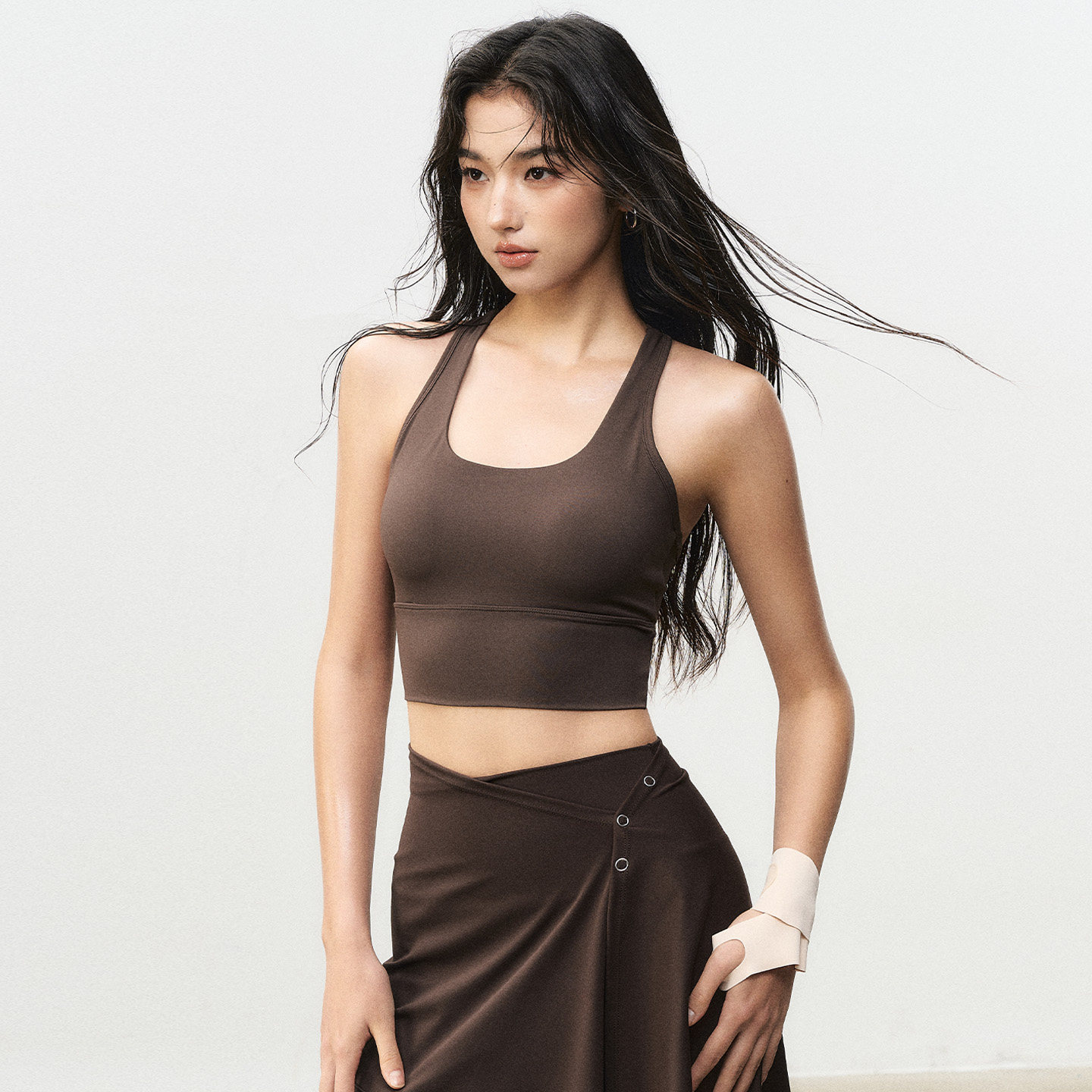 DCW普拉提瑜伽背心女防震跑步健身文胸带胸垫工字美背运动内衣bra,淘宝优惠券,粉丝福利购,淘宝优惠卷