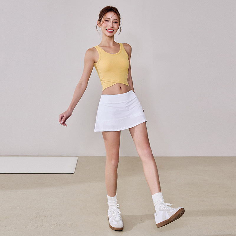 DCW无袖瑜伽服背心带胸垫防震外穿显瘦运动内衣跑步训练健身文胸,淘宝优惠券,粉丝福利购,淘宝优惠卷