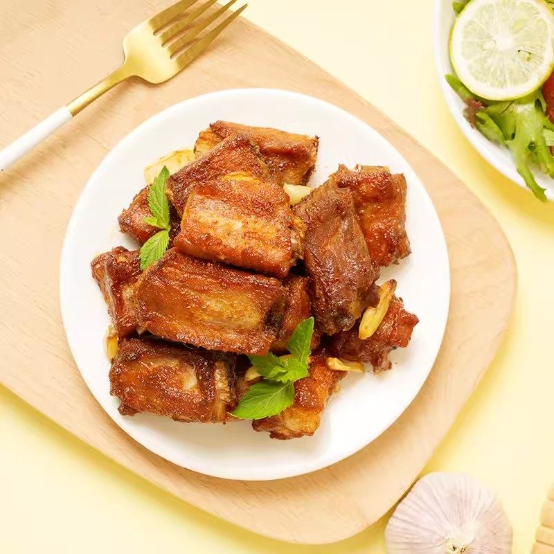 双汇蒜香排骨300g速食预制外酥里嫩蒜香猪肉酥肉浓郁空气炸锅下饭,淘宝优惠券,粉丝福利购,淘宝优惠卷