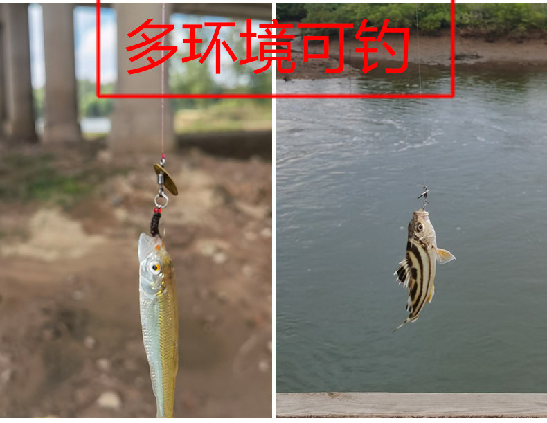 瓜子亮片改装旋转飞蝇钩假饵不伤线套装马口小白条微物苍蝇路亚饵,淘宝优惠券,粉丝福利购,淘宝优惠卷