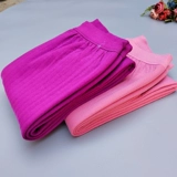 Утепленные хлопковые осенние штаны, зимнее стеганое термобелье, для среднего возраста, свободный крой