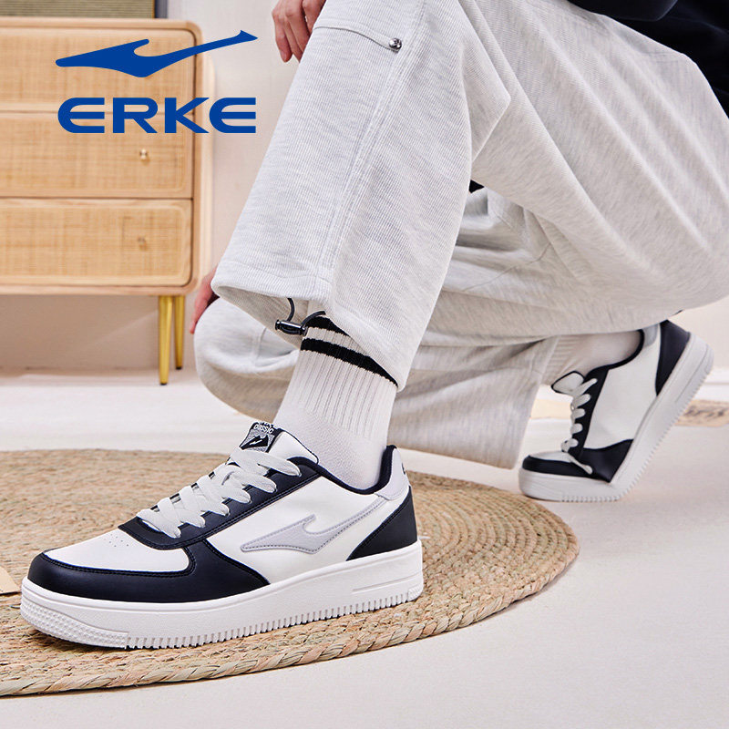 鸿星尔克男鞋2026新款低帮板鞋青少年学生空军一号男秋季款休闲鞋,淘宝优惠券,粉丝福利购,淘宝优惠卷