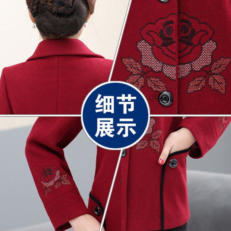 中老年女装秋装2020新款妈妈装上衣 宝铃兰中老年女装