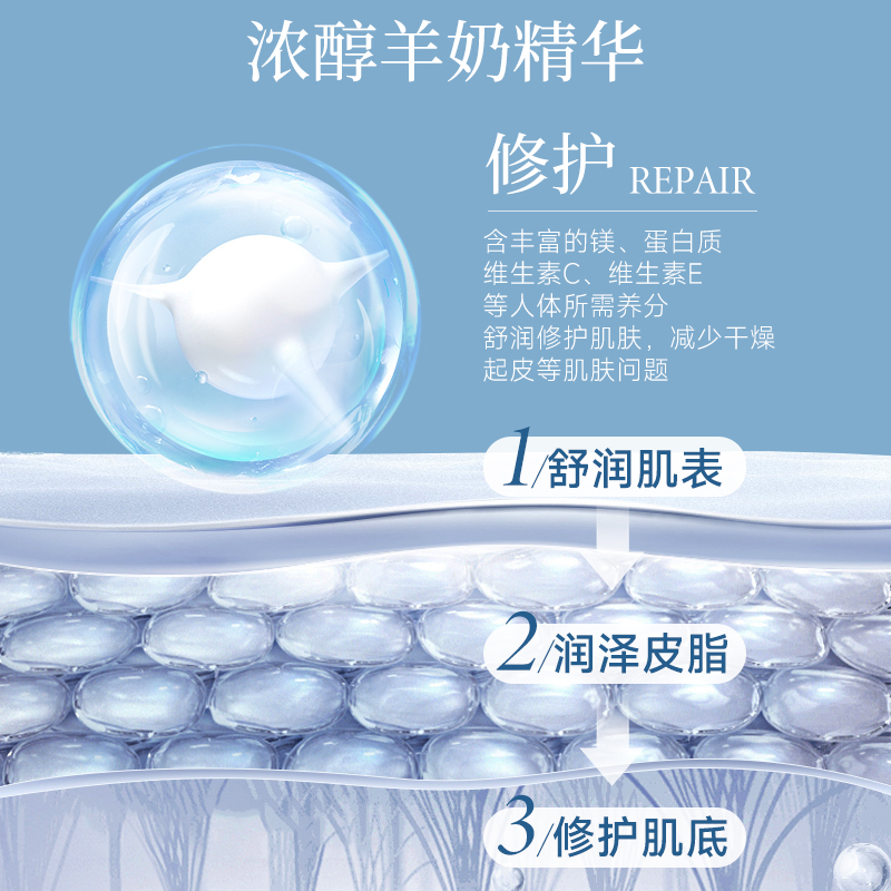 asprriy羊脂凝潤身體乳滋潤防干裂香味持久秋冬補水保濕護手霜_艾詩普蕊旗艦店_美容護膚_美體_精油