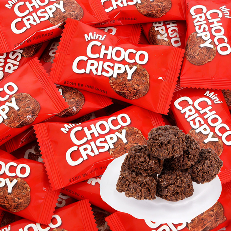 百达麦巧酥巧克力味燕麦脆营养麦片婚庆喜糖果零食