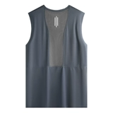 Летняя футболка без рукавов, тонкая шелковая майка, дышащий быстросохнущий жилет для спортзала, для бега