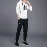 Мужской осенний комплект, спортивный костюм, спортивная толстовка для отдыха для школьников, подходит для подростков, в корейском стиле
