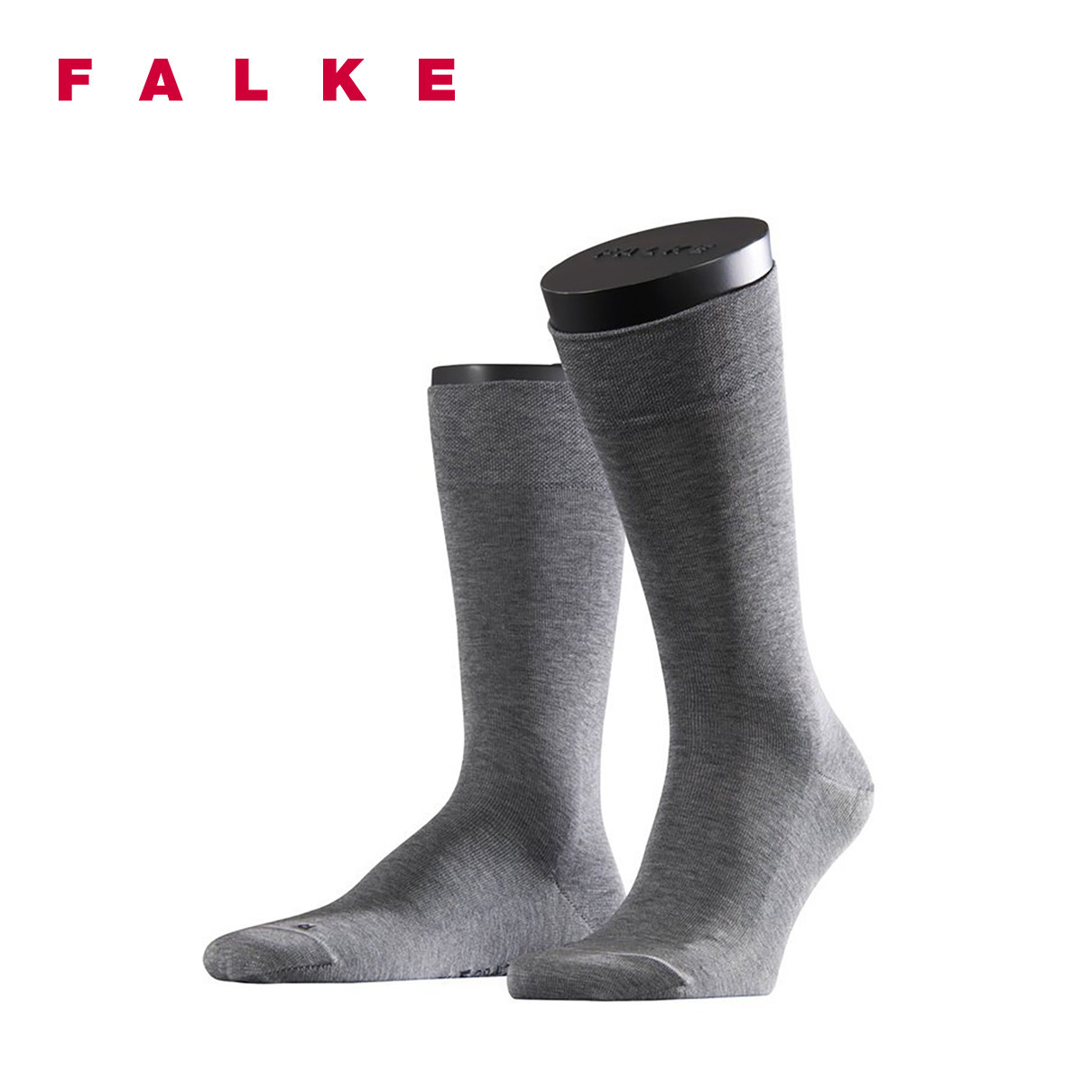 falke德国鹰客商务亮面口防滑袜 falke短袜/打底袜/丝袜/美腿袜