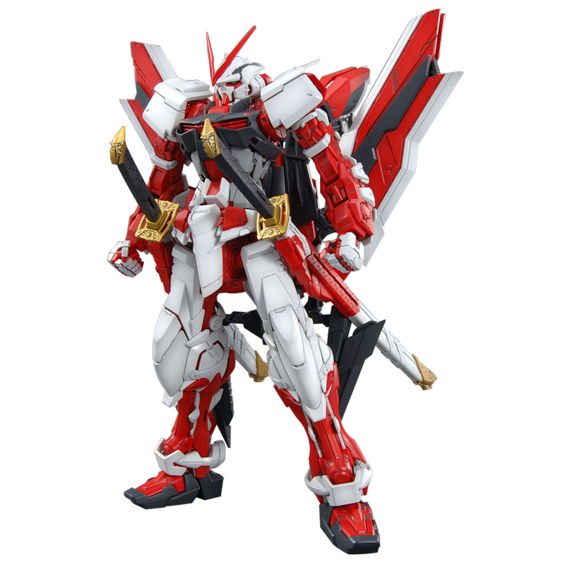 现货 万代 MG 129 红异端 改 Astray Red红迷茫红色异端改高达