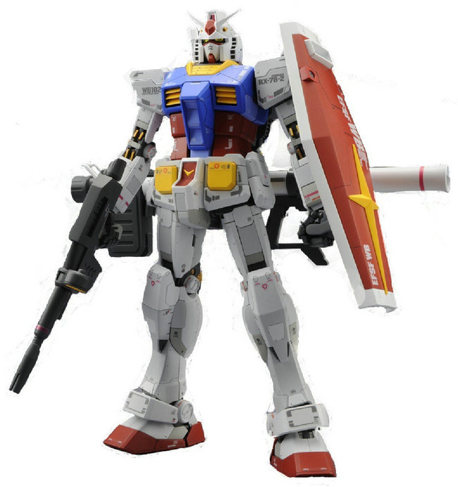 现货 万代 MG 1/100 RX-78-2 元祖 高达 Ver. 3.0 头号玩家 拼装