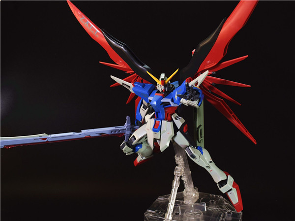 现货 万代 MG 1/100 命运高达 带支架 高达SEED DESTINY 拼装模型