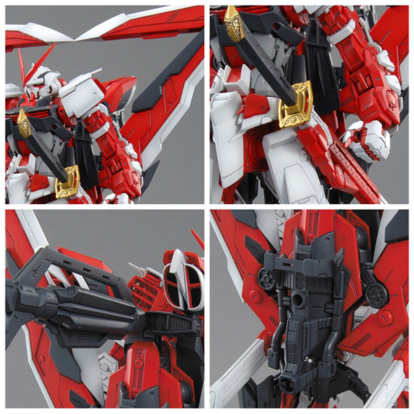 现货 万代 MG 129 红异端 改 Astray Red红迷茫红色异端改高达