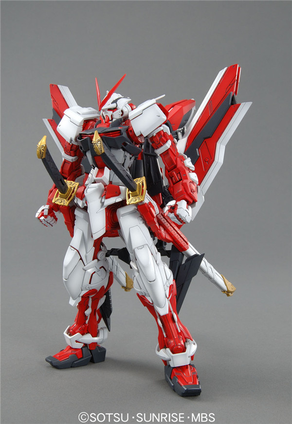 现货 万代 MG 129 红异端 改 Astray Red红迷茫红色异端改高达