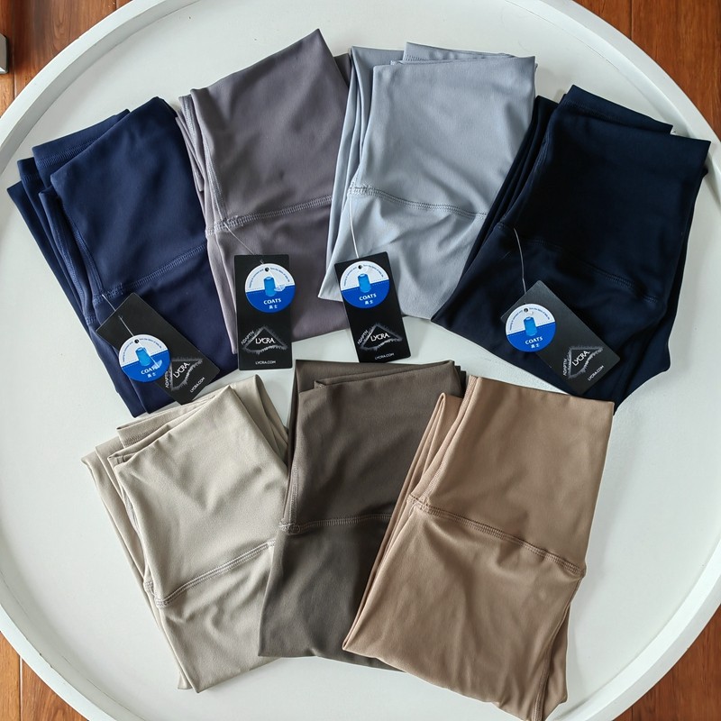 蓝色莱卡孕妇瑜伽裤彩色瑜伽服打底裤孕期健身裤孕期裤子女长裤夏,淘宝优惠券,粉丝福利购,淘宝优惠卷