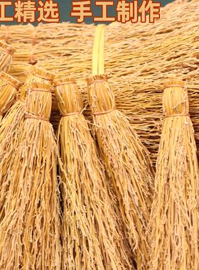 草刷糯稻草毛刷手工制作