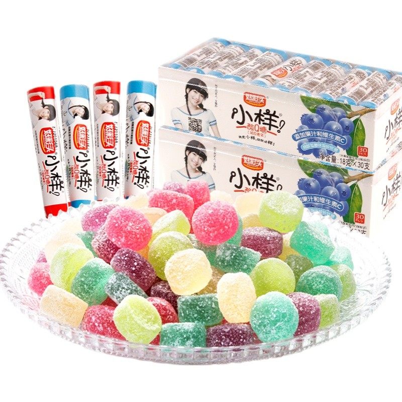 小样酸q糖酸味糖果儿时童年零食品8090后怀旧小吃橡皮糖软糖QQ糖,淘宝优惠券,粉丝福利购,淘宝优惠卷
