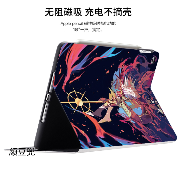 FGO枪之骑士 FAte圣诞迦尔ipad10.2适用air4/5第十代10.9保护套matepad pro12.9笔槽mini5/6小米5/6pro11OPPO-图1